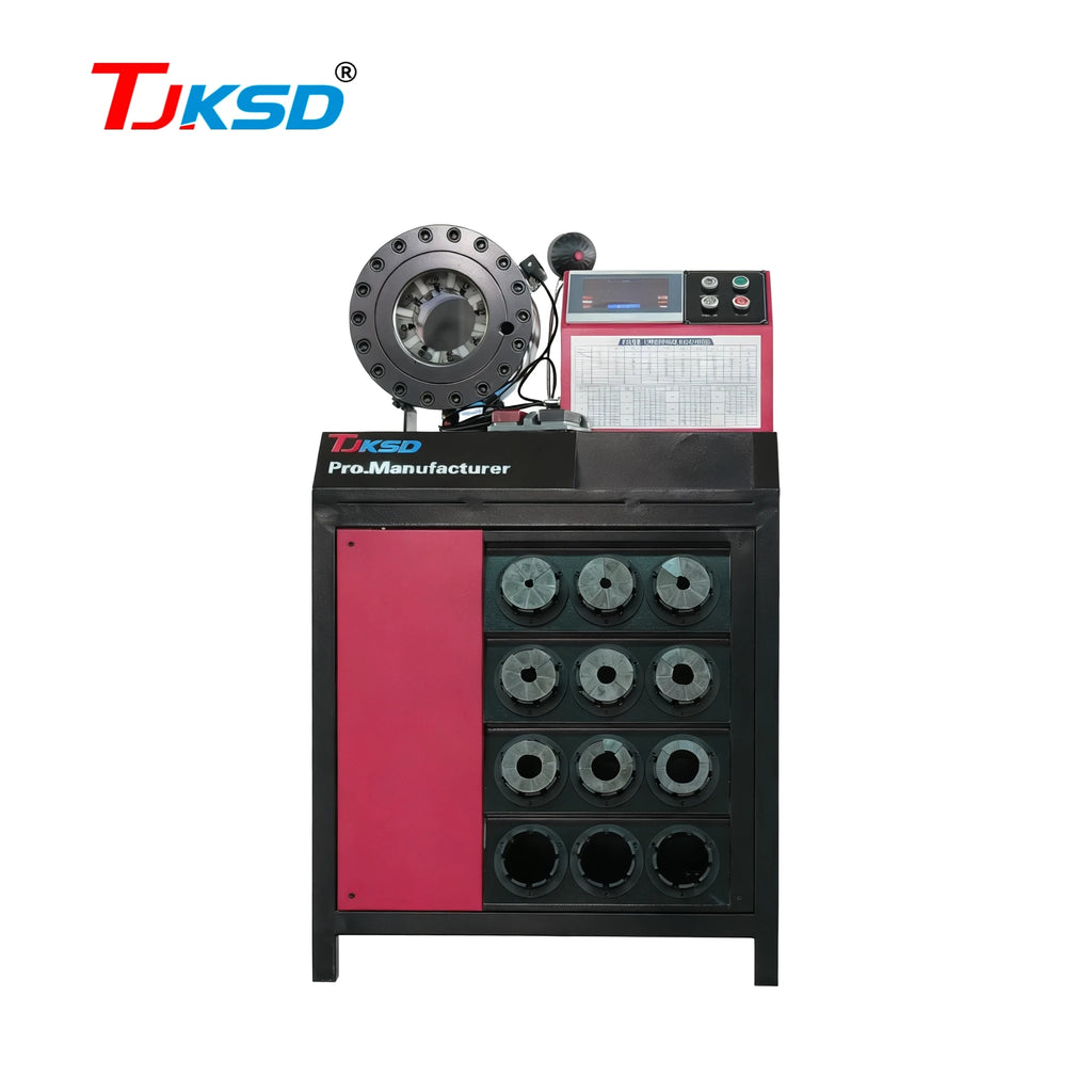 New Model Automatic Hydraulic Hose Crimping Machine with Pump Engine Gear Core Components CE Certified 3-Year Warranty