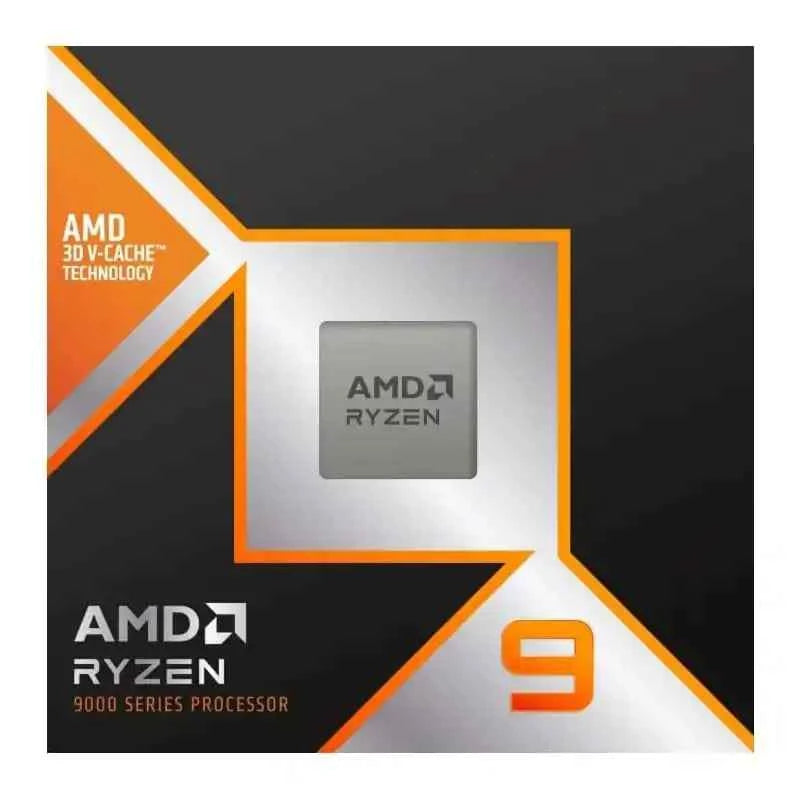 Procesador AMD Ryzen 9 9950X3D 9900X 9950X 9900X3D 16-Core 32-Thread Desktop Processor AMD 3D V-Cache Technology AMD Processor