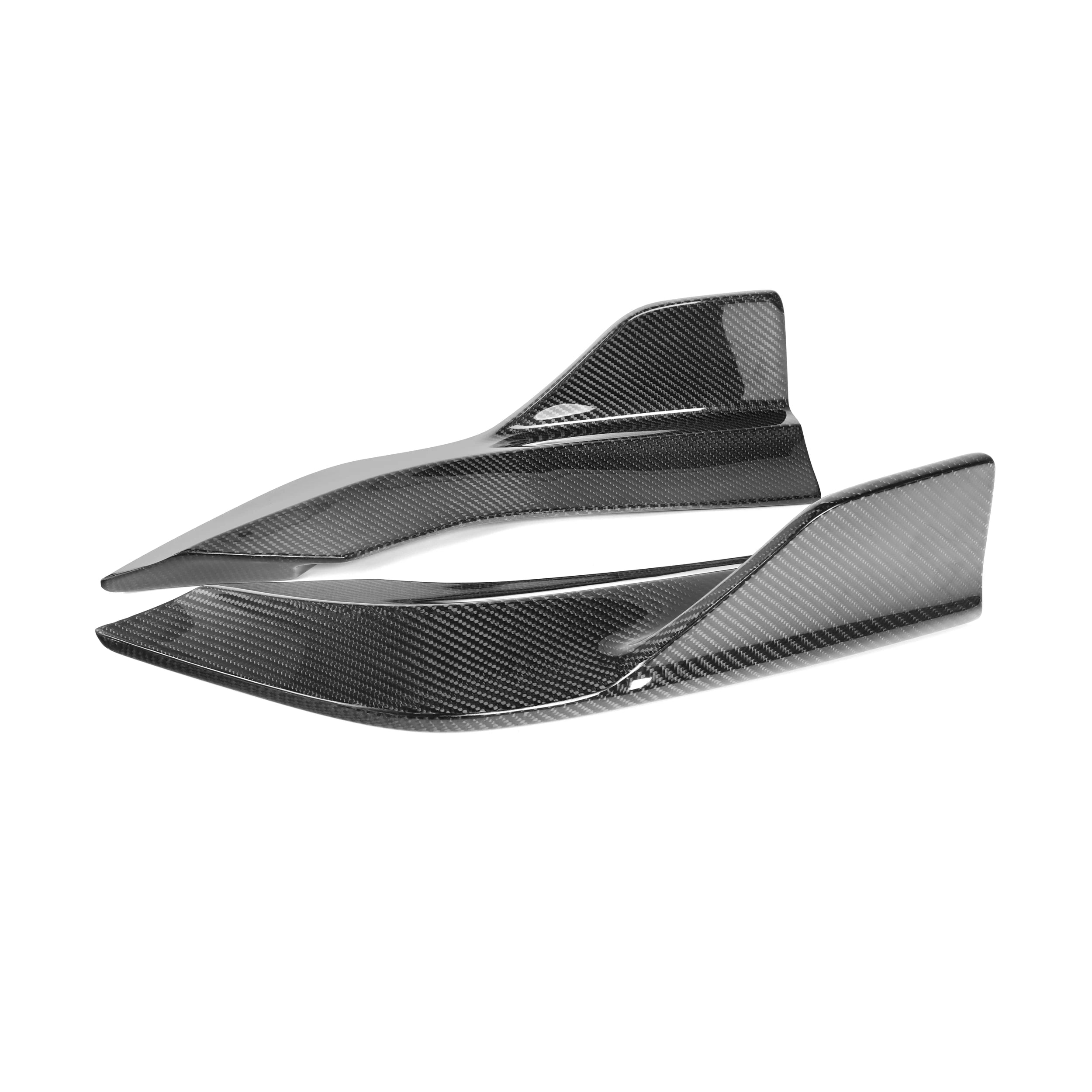 Q60 Rear Splitters Carbon Fiber Bodykit Canards Splitters Fit for Infiniti Q60 2016-2022 Q60 Splitters