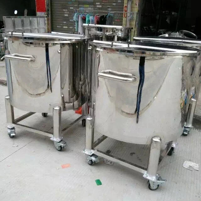 500L 1000L Shampoo Liquid Soap Cosmetic Storage Tank Stainless Steel Storage Tank