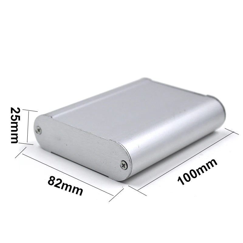 Diy Aluminum Box Electrical Extruded Enclosure Project case Anodizing Amplifier Enclosure Aluminum case Custom Aluminium