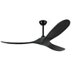 60 Inches Luxury Wooden Outdoor Patios Ceiling Fan - Modern Design, Energy-Efficient, Ultra-Quiet, No Light, USA Free Shipping
