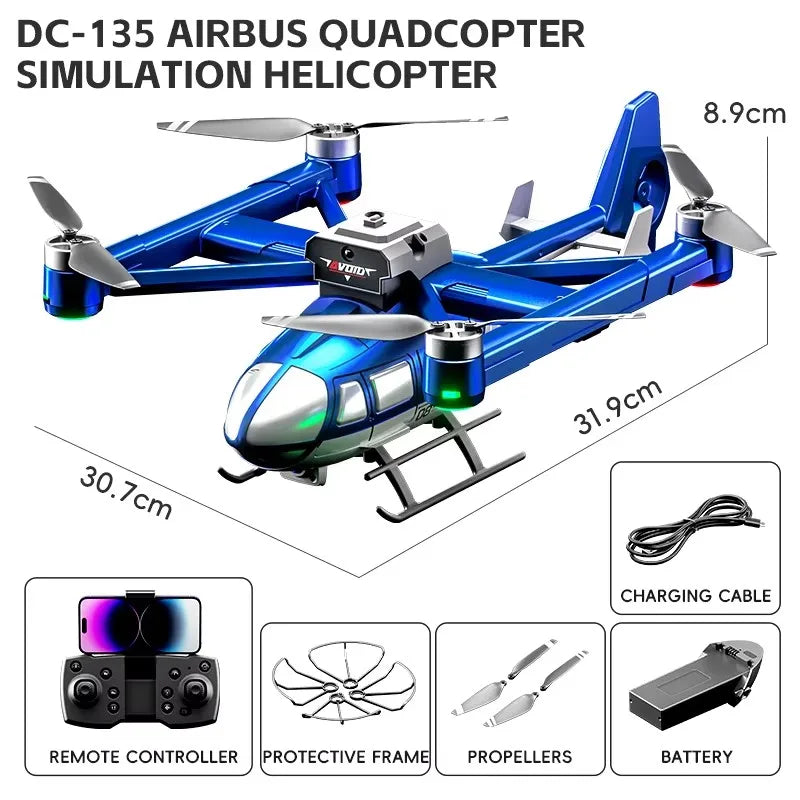 HOSHI JJRC-X38 X38 DC-135 Simulation Long Endurance HD Aerial Photography RC Drones Quadcopter With Obstacle Avoidance Function