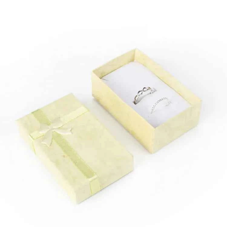 12pcs/lot Assorted Colors Ring Necklace Set Box Trinket Box Necklace Case Earrings Holder 5*8 Packaging Gift Box
