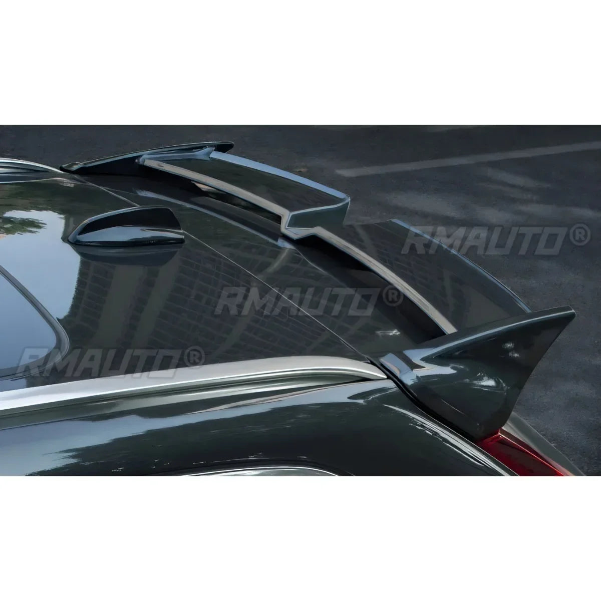 XC60 Body Kit Car Rear Trunk Spoiler Glossy Black Sport Style Rear Trunk Wing for Volvo XC60 2018-2020 Car Accessories