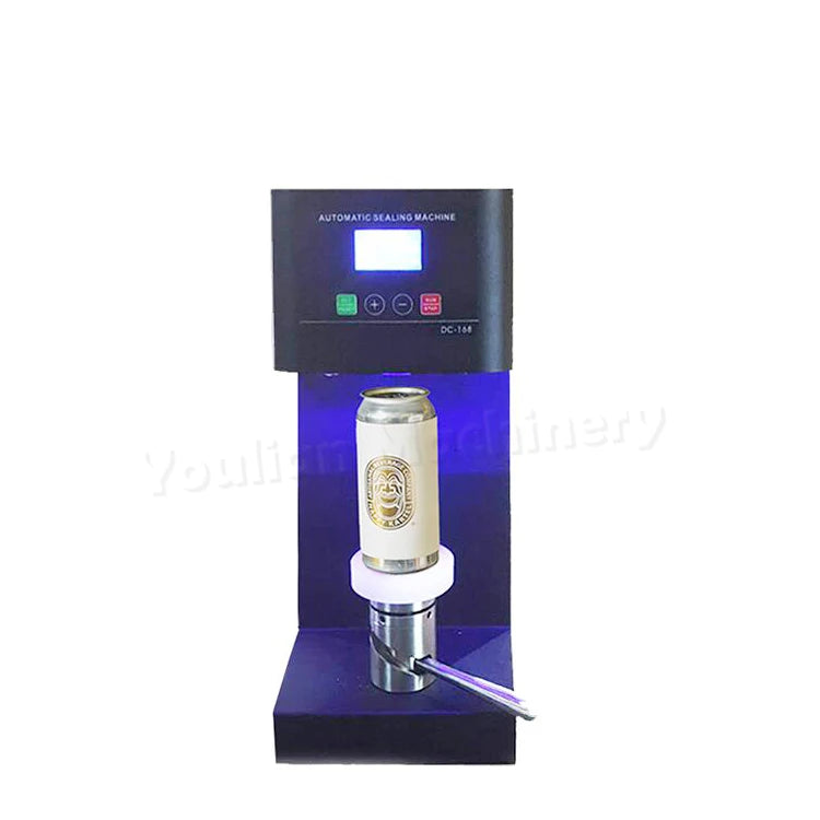 YL-30 Electric Soda Can Sealer Machine Automatic Tin Can Seamer Home Use Hotels Restaurants Wood Packaging Manual Grade Plastic
