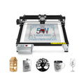 LASER TREE K1 Mini 5w Optical Power 3030  Diode Laser Lazer Engraver Engraving Machine for Plywood Acrylic MDF Leather Wood DIY