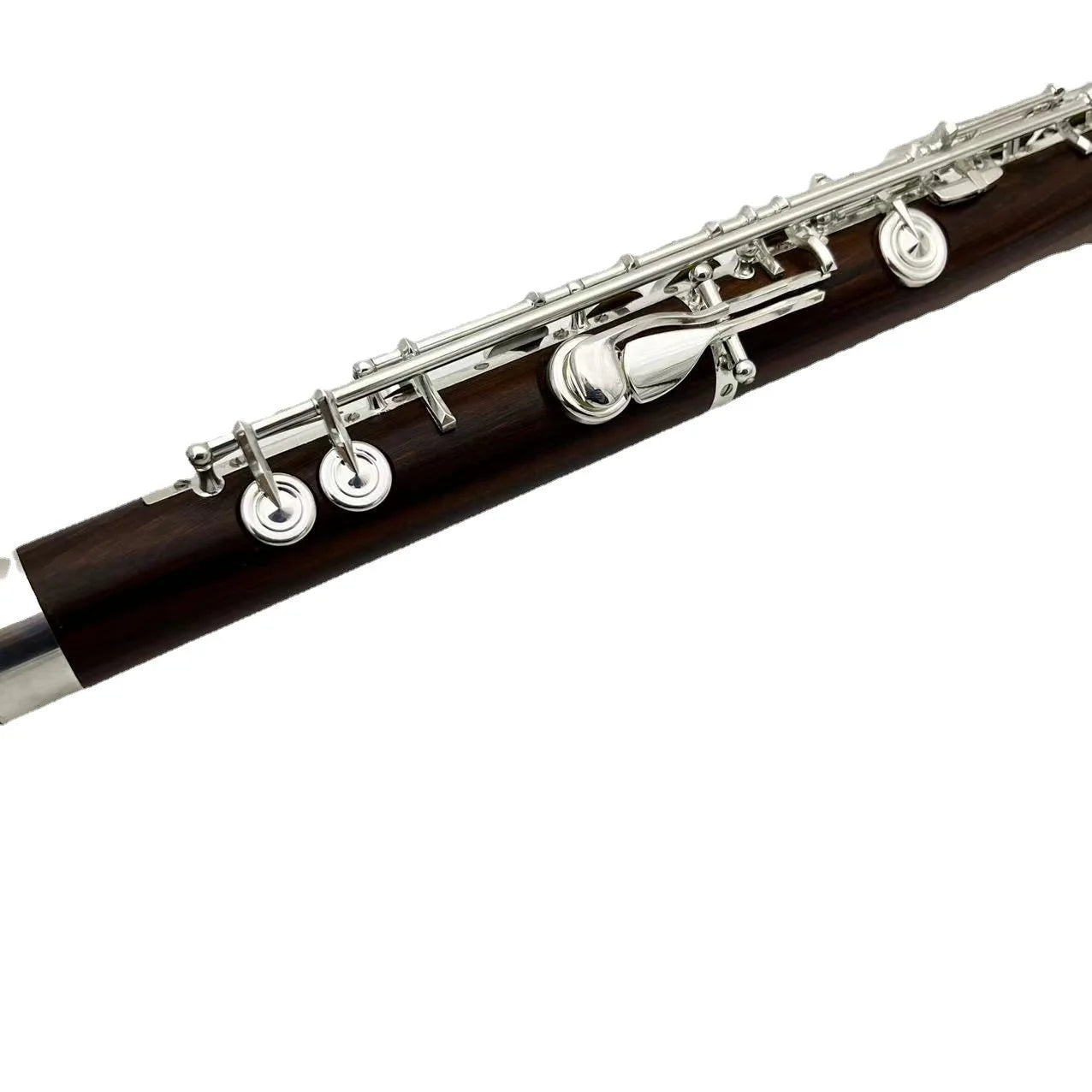 Mahogany Flute Instrument Professional Adult General Play 17-hole Open Hole B-tail C Key MGWT
