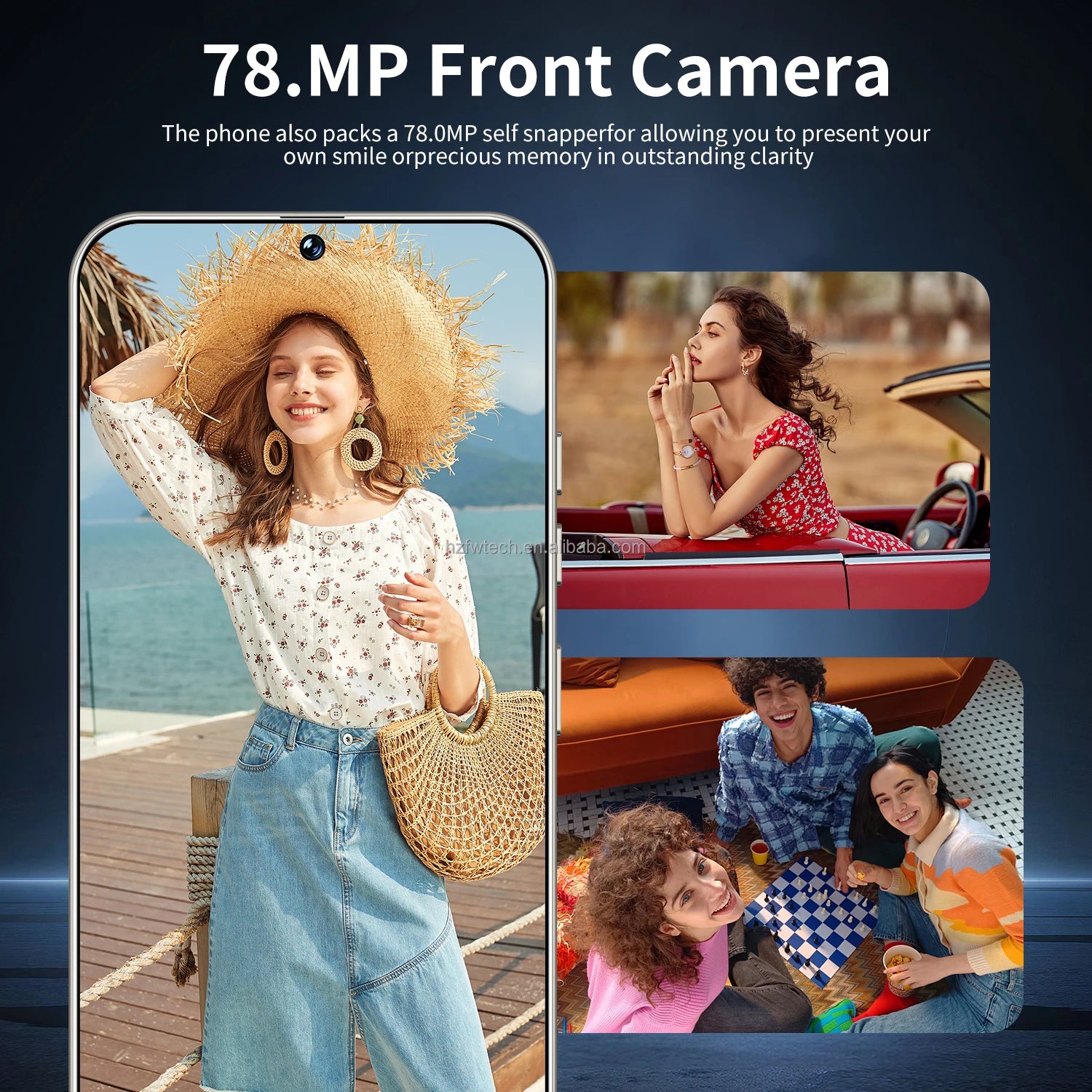Hot Selling New S26 Ultra Mobile Phones 7.3-inch Android Smartphone Telephone Portable