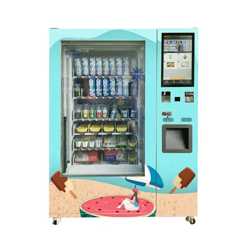 Manufacture Commercial Snack Machines Soft Ice Cream Vending Machine Ice Cream Machine