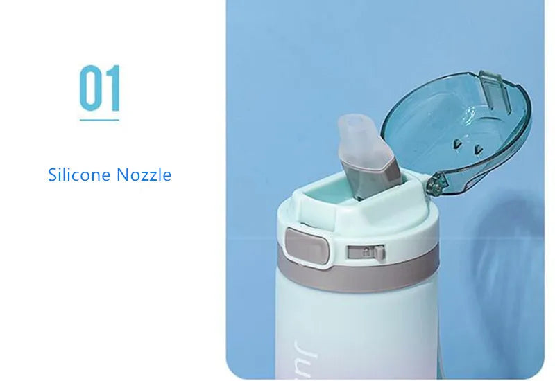 600ml New Fashion Water Bottle Free Shipping Items Portable Outdoor Shaker Sport Cute Drinking Plastic Water Bottles For Girls