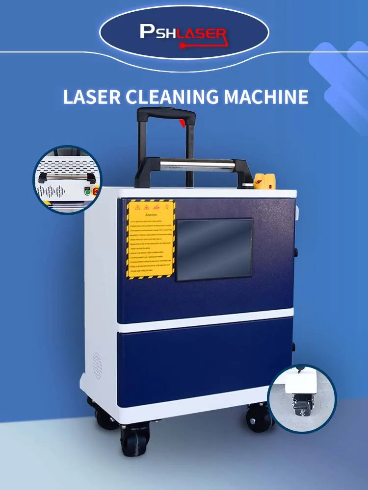 Laser Cleaning Machine Industrial 3000w Pulsed Laser Cleaning Machine for Sale
