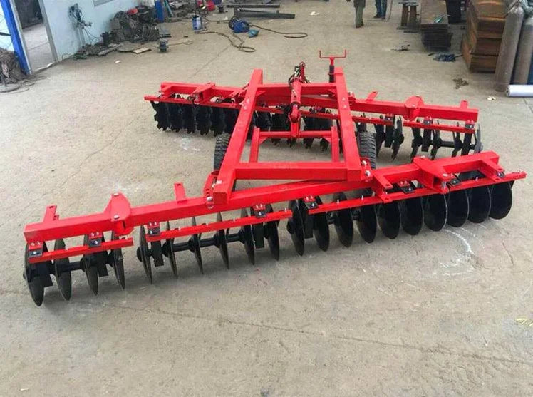 High Quality Heavy-duty Disc Harrow Plough Certified Agriculture Machinery Disc Plow Big Rake Hydraulic Control PTO Driven