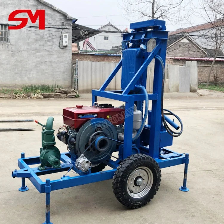 High Profits And Low Investment Hydraulic 600M Water Well Drilling Machine