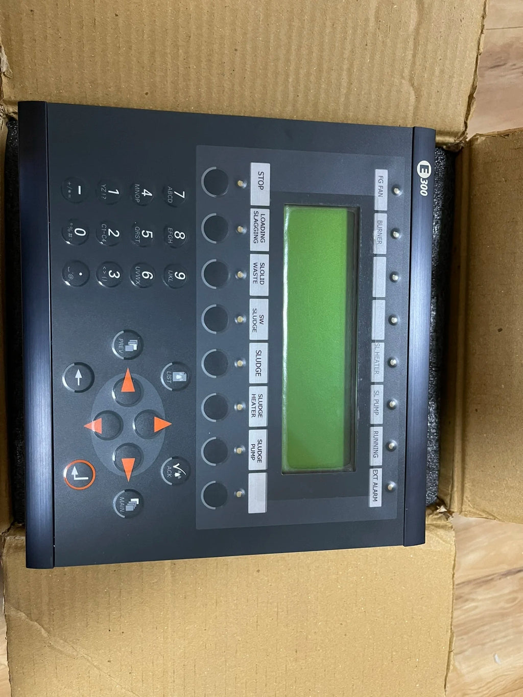 Beijer E300 04380A MACMTA E300 02750A HMI Teamtec Incinerator Control Panel  Original Og200 / 400