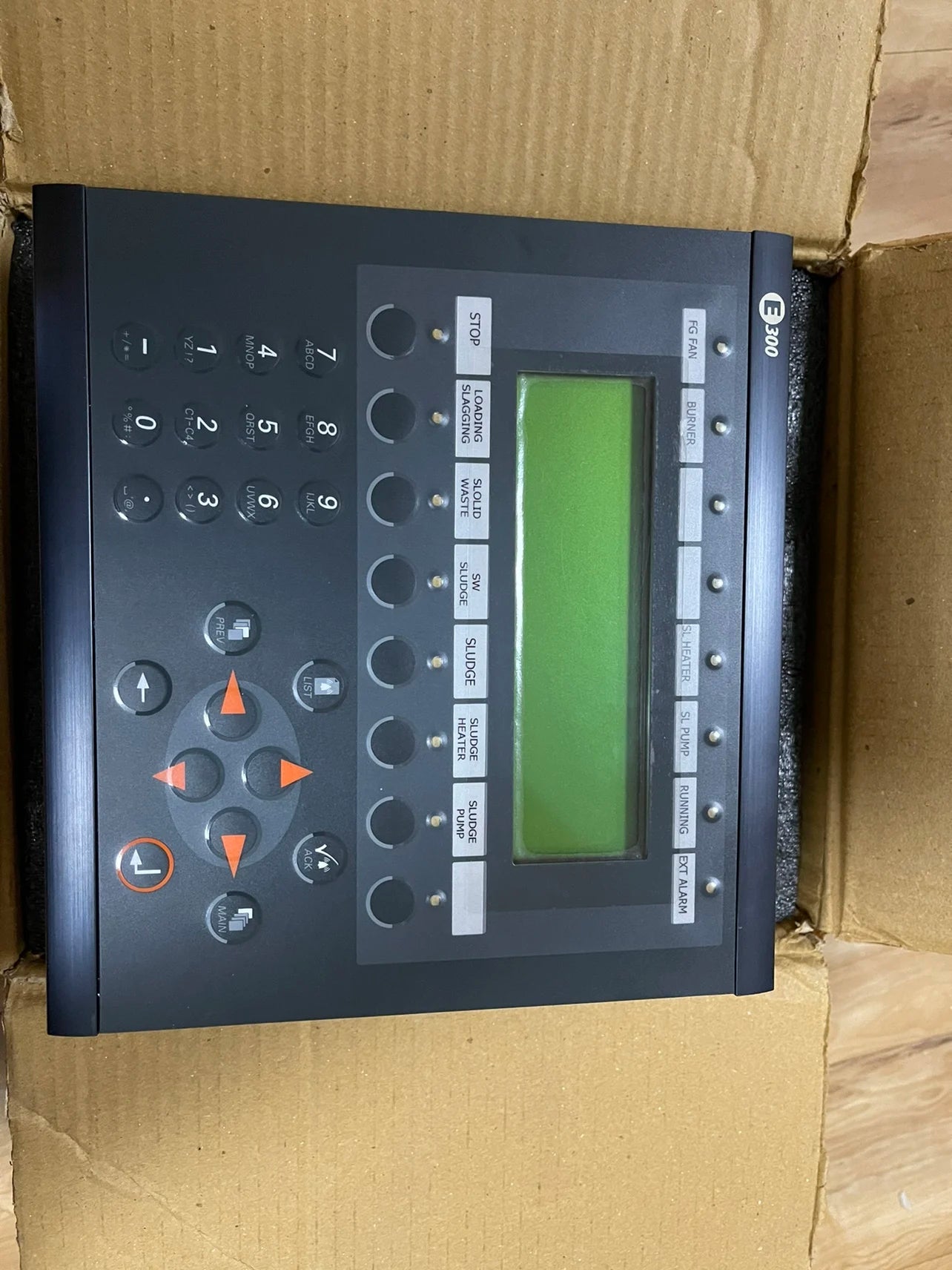 Beijer E300 04380A MACMTA E300 02750A HMI Teamtec Incinerator Control Panel  Original Og200 / 400