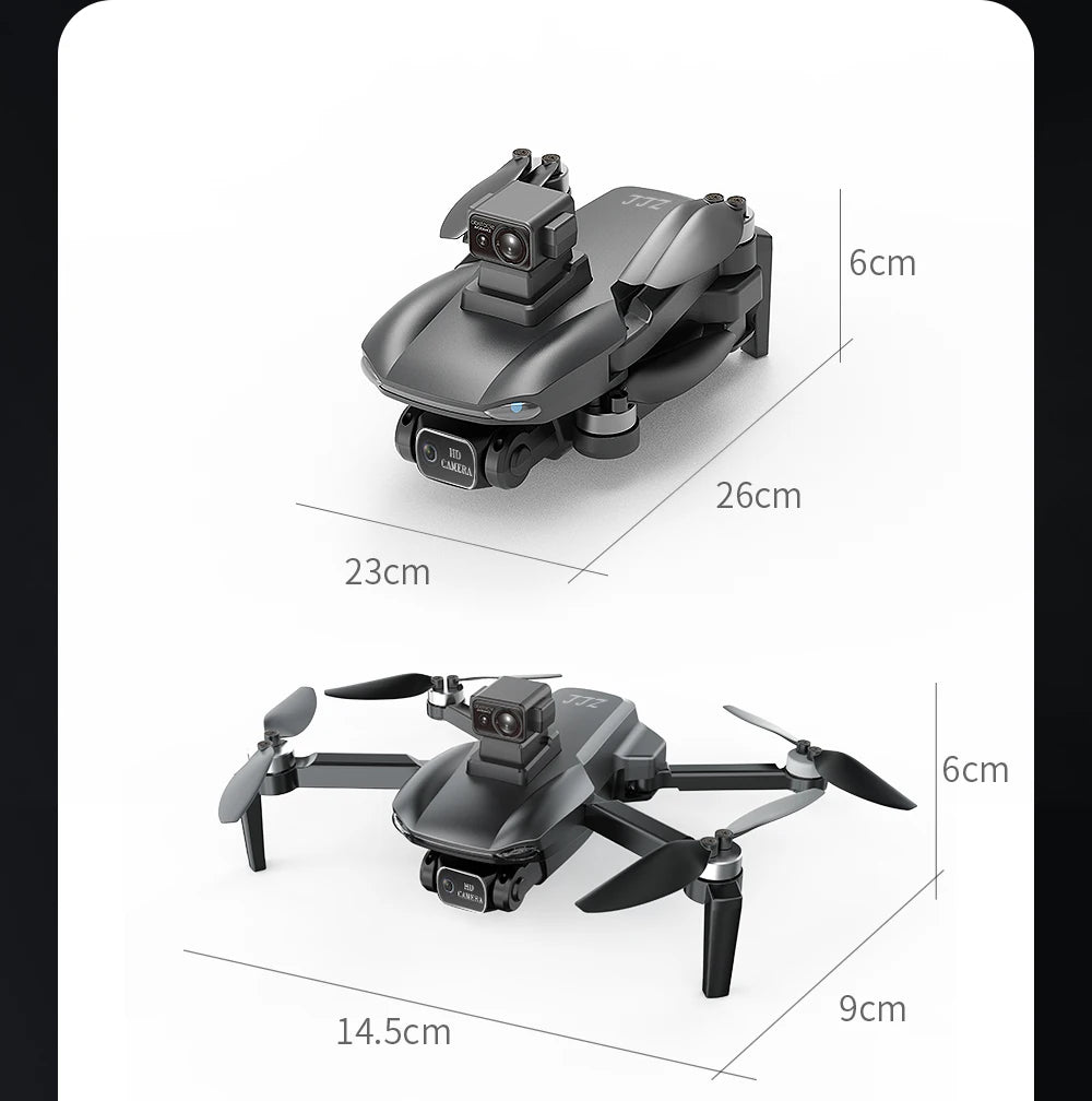 2023 Latest ZLL SG108 MAX RC Drone With 4K 5G WIFI 2-Axis Gimbal FPV Drone With Obstacle Avoidance 1200M Distance RC Drone Toys
