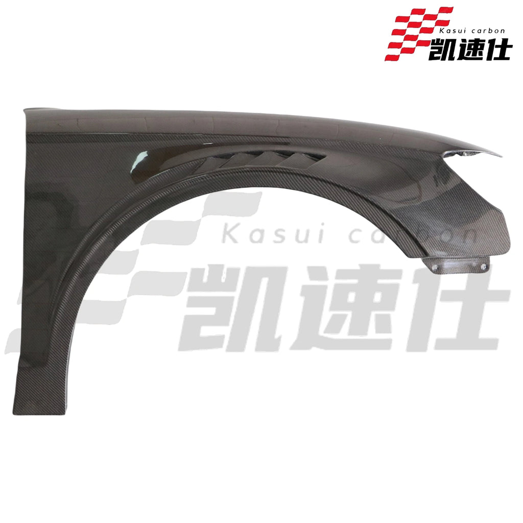 High Quality Carbon Fiber KSUI Style Fender Side Air Vent Fender Car Exterior for Audi A3 S3 Modified Car Parts