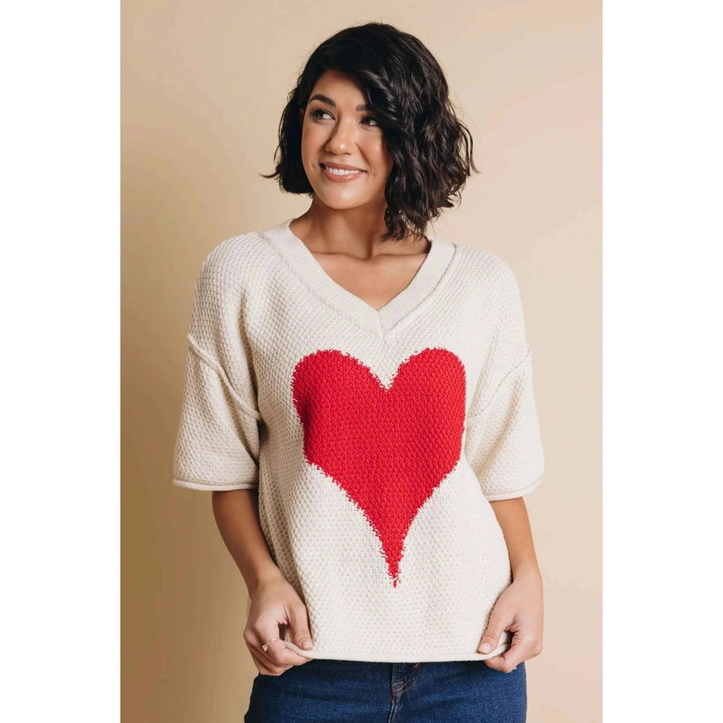 TD No Limits Breathable Knitted Tank Top Custom Logo Casual Sexy Crop Style Yoga Bustier with Heart Print Short Length