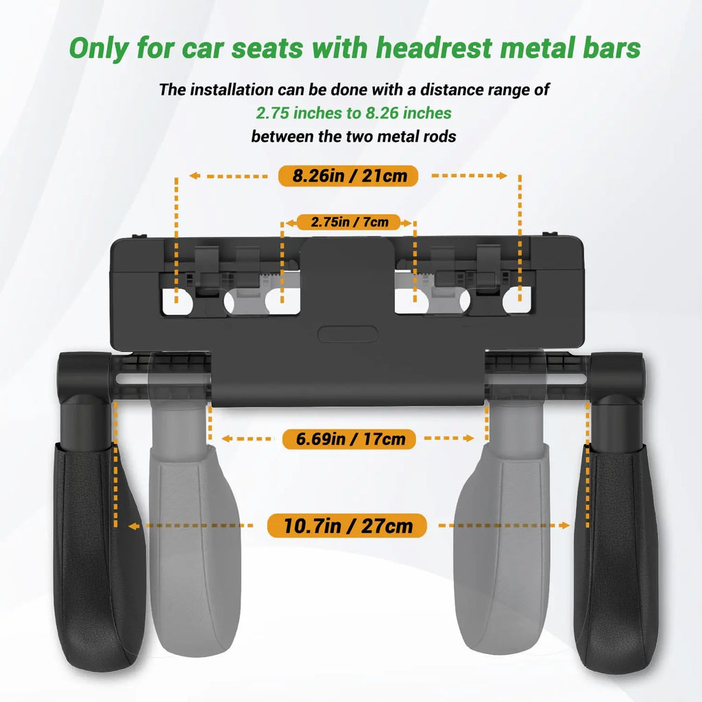 3 Days Arrive Ready to Ship Poland Warehouse Adjustable Automotive Headrest Pillow Thickened Memory Foam Road Pal Headrest