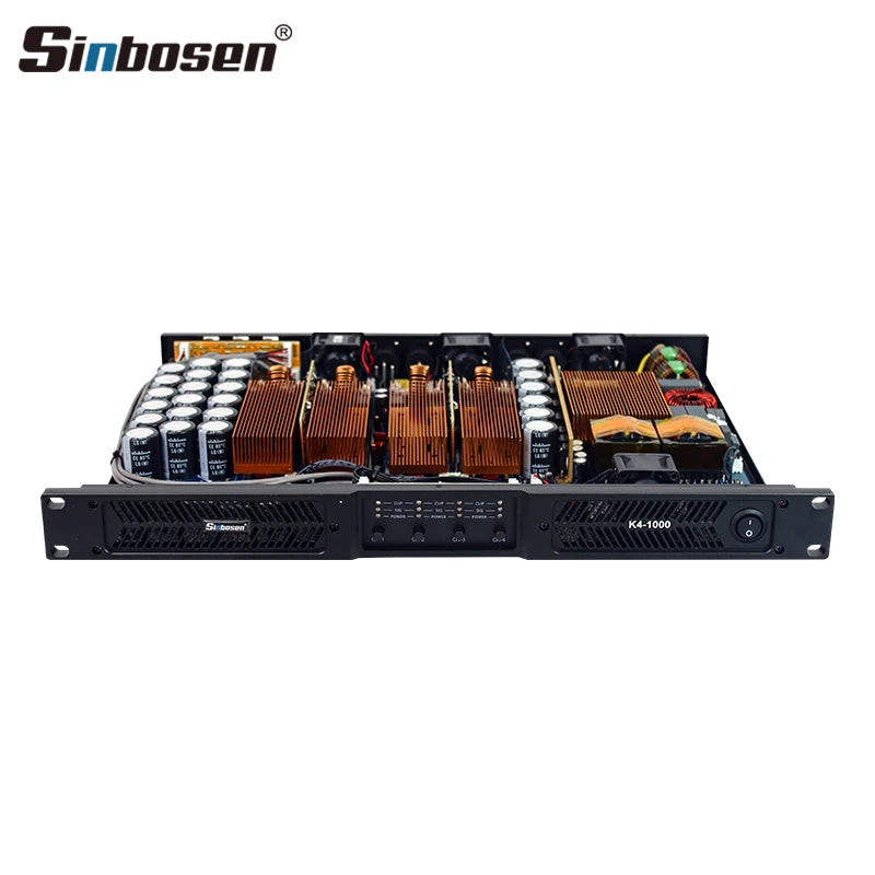 Amplificador De Audio Profecional Clase d 1000W 4 Canales Amplificador De Sonido Profesional Technical