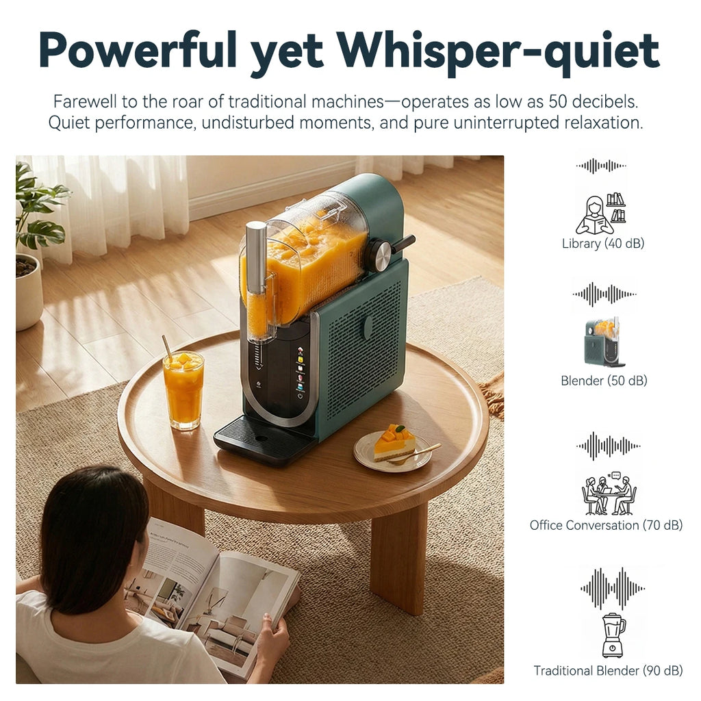 US Free Shipping Electric Slush Machine Soft Ice Cream Tools Machine Smoothie Maker Ice Maker 2L Simple Operation for Hotel Shop