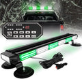 26inch 126 LED Emergency Rooftop Strobe Light Bar Controller Double-Side Warning Hazard OLIVER Fitment Traffic Light