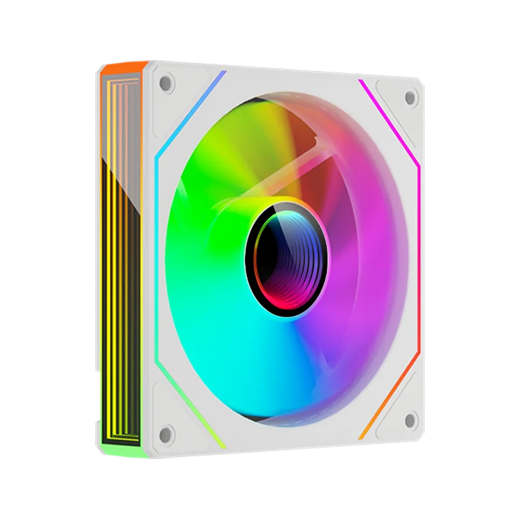 OEM 120mm ARGB PWM Smart Sync PC Cooling Fan High Static Pressure LED Computer Case Fan for Gaming Desktops