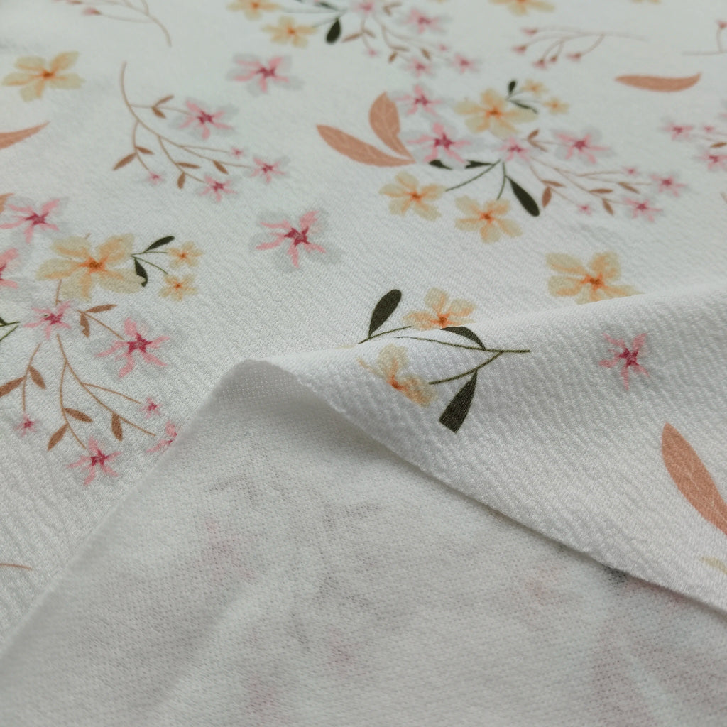 High Quality 40S 100% Cotton Knitted Crepe Bubble Fabric Breathable Double Layer Gauze for Boys Clothes-Nighties Bags Shirts