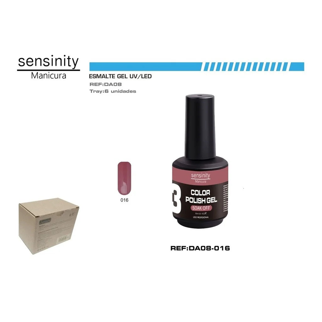 Pink UV/LED 3 soak-off gel polish - Easy-to-remove gel polish