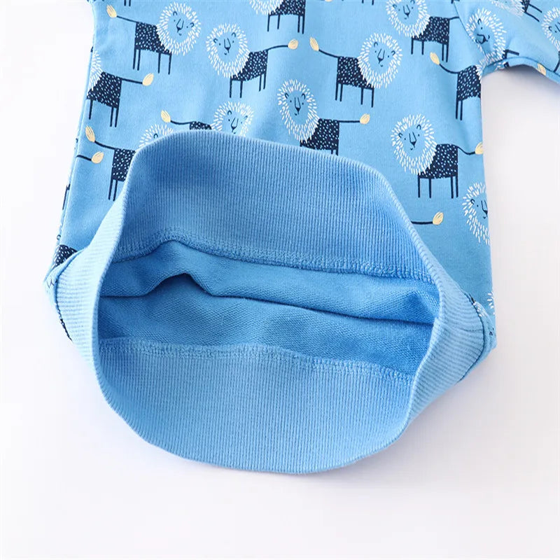 Jumping Meters New Arrival Rockets Print Autumn Winter Kids Clothes Boys Sweatshirts Cotton Long Sleeve Tops Hoodies Shirts