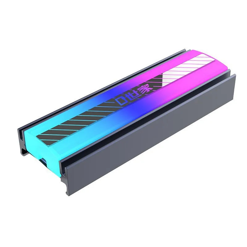 TEUCER M.2 NVME SSD Heatsink Cooler 2280 Aluminum Solid State Disk Drive Radiator for Desktop PC & PS5 Computer Case Application