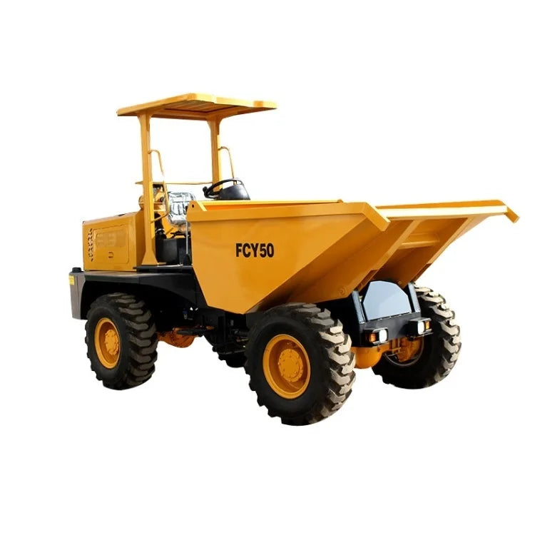 Free Shipping CE Certified 3 Tons Front Loader Tractor Backhoe Loader Mini Wheel Dumper 4x4 Wheel Drive Short Turning Radius All