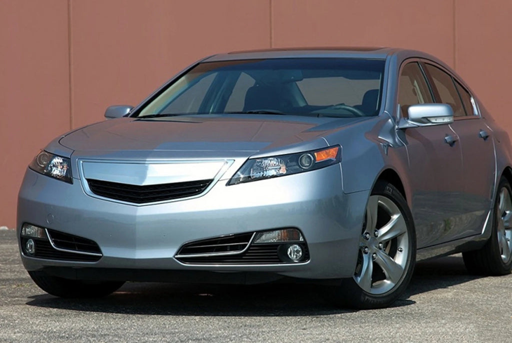 New High Quality Fiberglass Front Bumper Grille Honeycomb for Acura TL 2012-2014 Matte Black