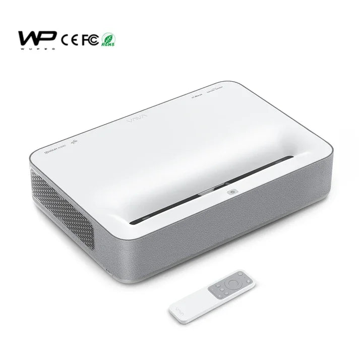 Wupro x VAVA 4K DLP Proyector Smart Android Native 4K UHD Projector Home Theater 2500ANSI Lumens  Ultra Short Throw Projector