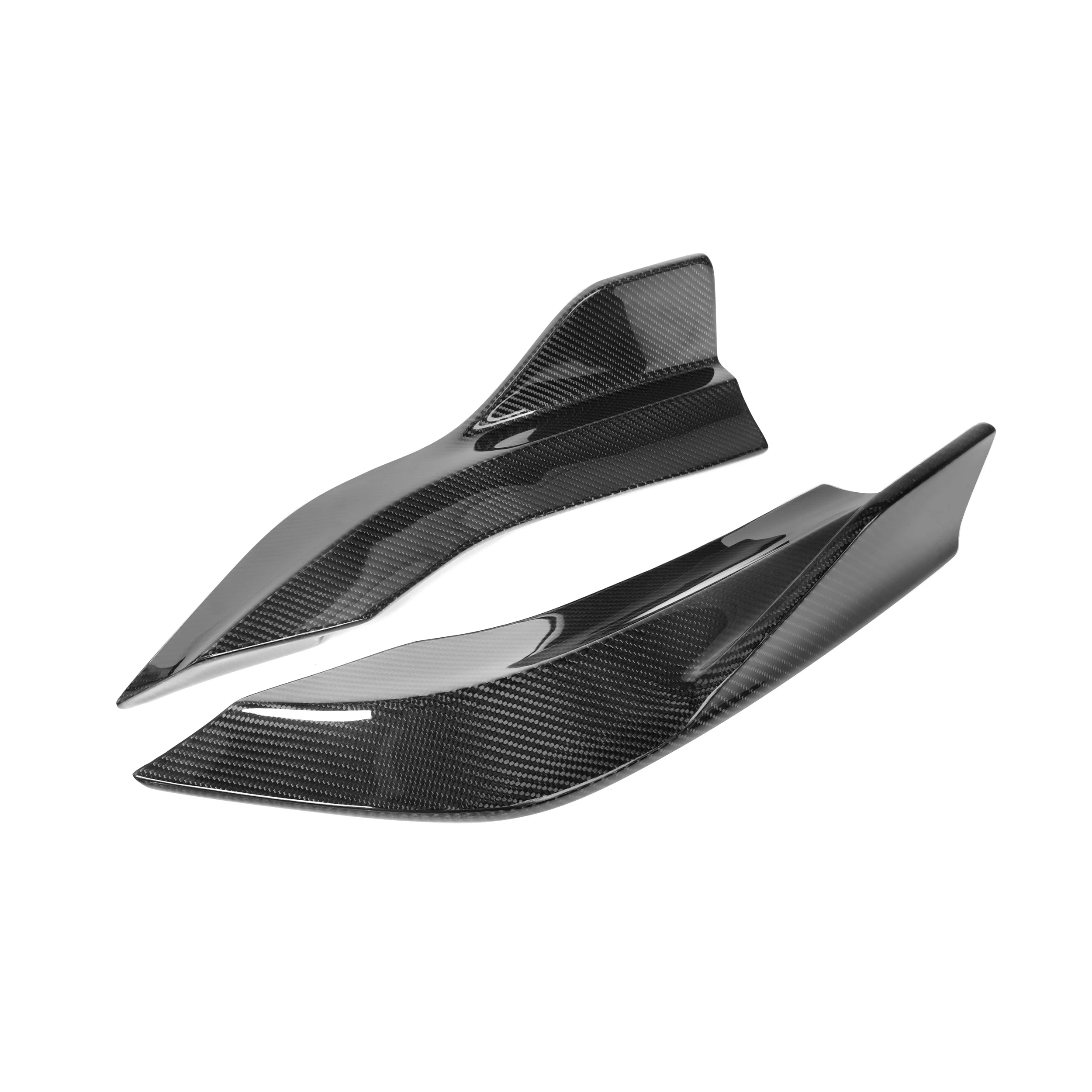 Q60 Rear Splitters Carbon Fiber Bodykit Canards Splitters Fit for Infiniti Q60 2016-2022 Q60 Splitters