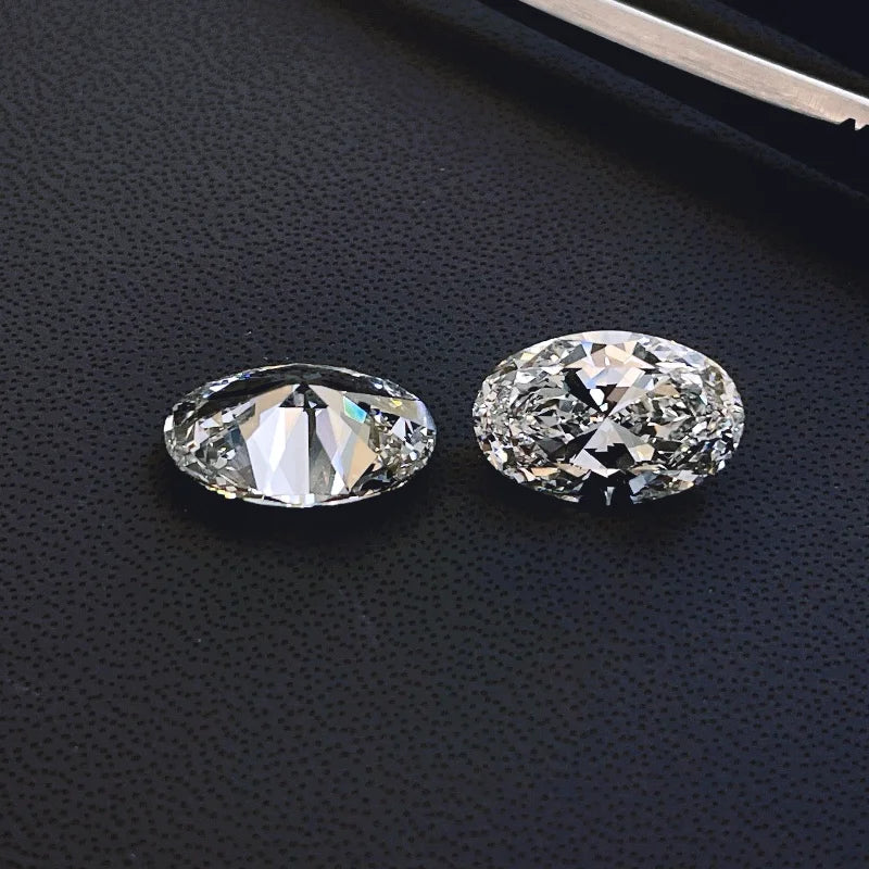 IGI Certified Oval G VS1 5CT Loose Lab Grown Diamonds White Diamond Synthetic Diamond Cvd