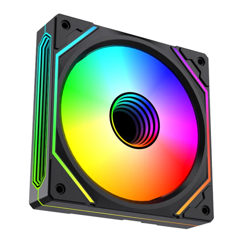 Lovingcool High Quality RGB Desktop CPU ATX Tower Cooling Fans Custom Logo 5V Cheap Price for Gaming Desktop Computer Case
