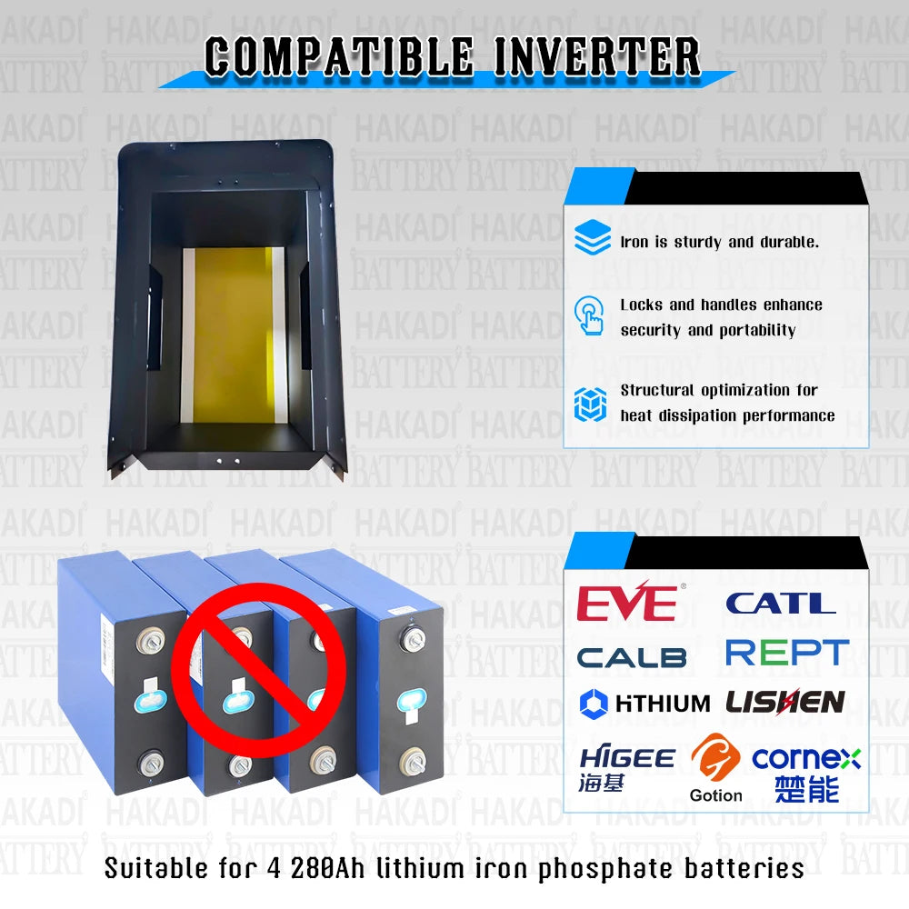 EU Stock Fast Delivery 4s 280a DIY BOX with JK 200A Smart BMS for Diy 12v 280ah 314ah 334ah Lifepo4 Battery Pack for Solar