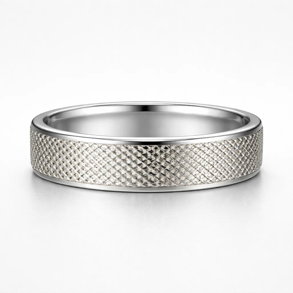 Elegant Platinum Diamond Ring for Men IGI Certified Luxury Jewelry Design for Engagement Wedding Anniversary Party Gift