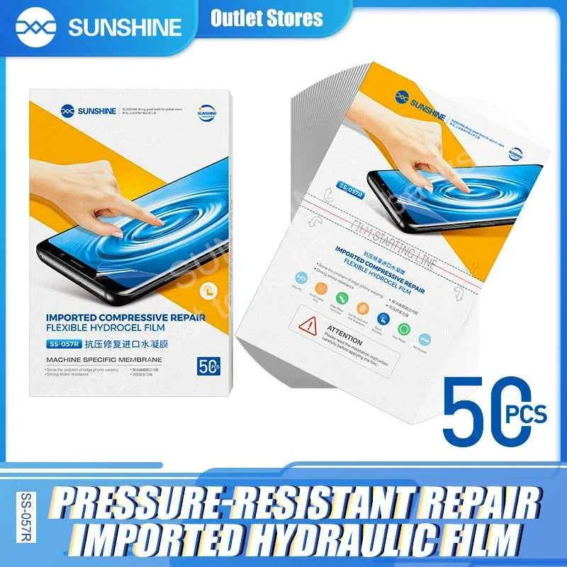 SUNSHINE SS-057R DIY Hydrogel Film Screen Protectors Flexible Phone Protective Cutter Machine Flat Edge No Warping OEM