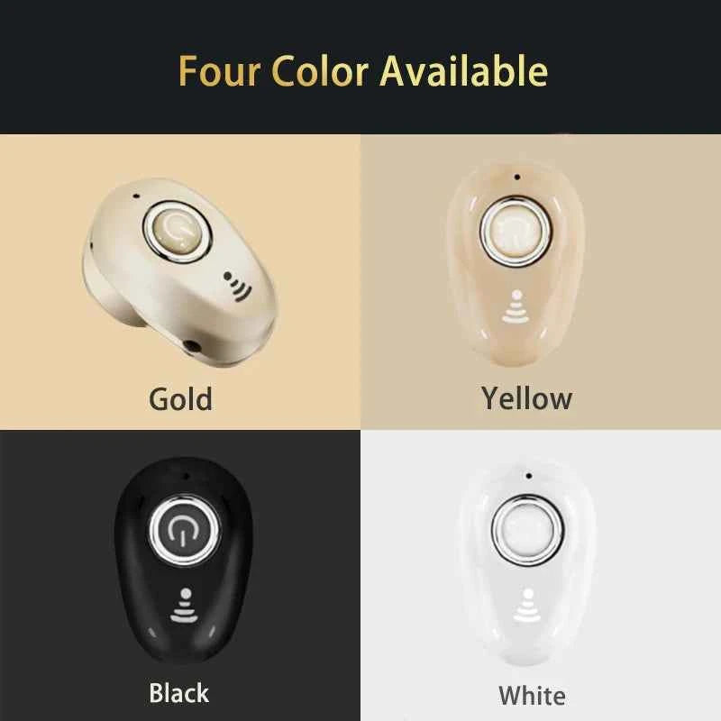 Mini Invisible Ture Wireless Earphone Noise Cancelling Bluetooth Headphone Handsfree Stereo Headset TWS Earbud With Microphone