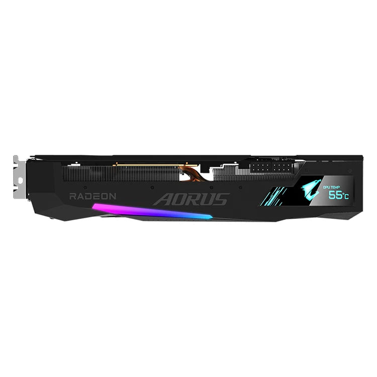 GIGABYTE AORUS AMD Radeon RX 6800 MASTER 16G Used Gaming Graphics Card with 16GB GDDR6 256bit Bandwidth MAX-Covered Cooling