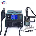YIHUA 992DA+ Hot air Desoldering Station Heat Gun Soldering Iron Smoke Absorb BGA SMD Soldering Rework Station