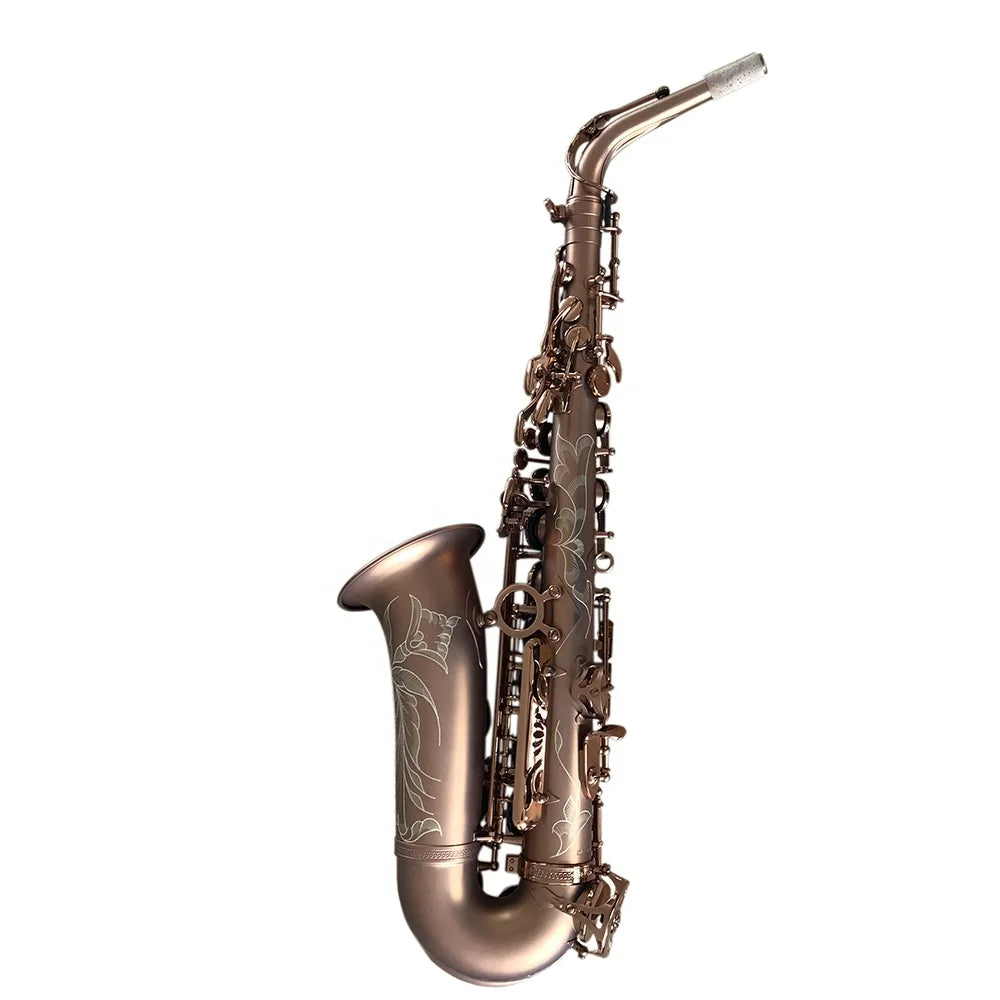 SEASOUND OEM Professional Eb Tone Coffee Matt Alto Saxophone JYAS102CFMT Woodwind Instrument