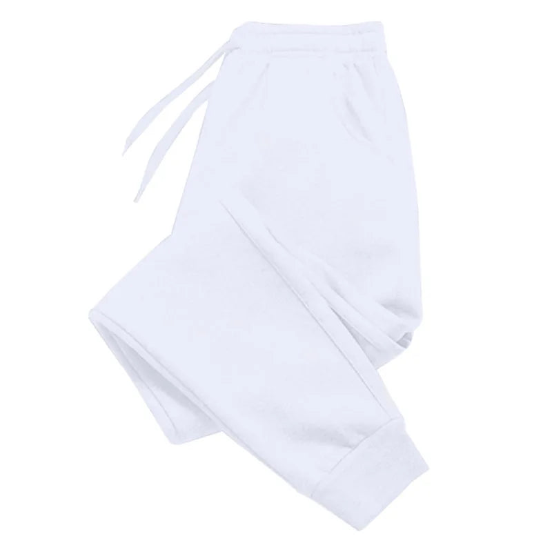 Men Long Pants Autumn and Winter Mens Casual Fleece Sweatpants Soft Sports Pants Jogging Pants 5 Colors