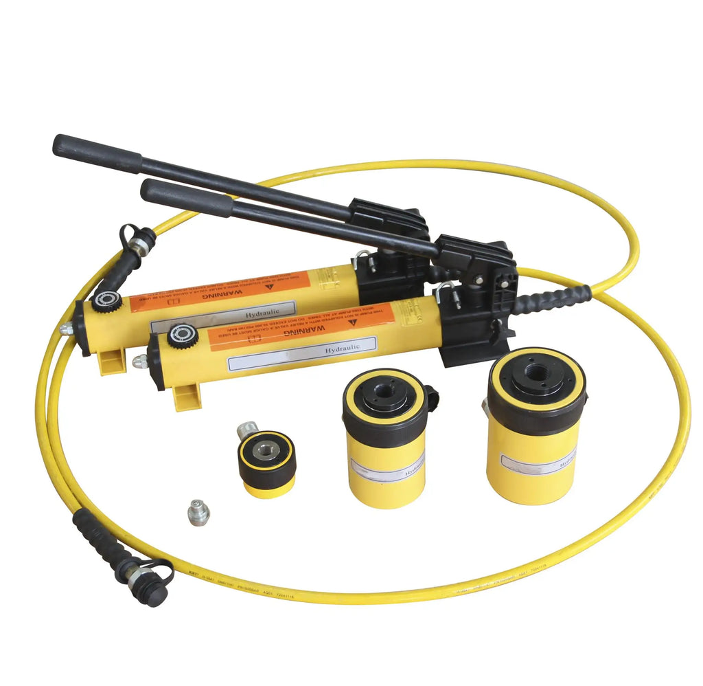 ENERPAC RCH-306 Single Acting Hollow Plunger Hydraulic Cylinder 30 Ton Alloy Steel 700 Bar