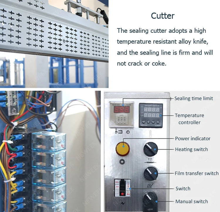 Spare Parts Film Bag Sleeve Heating Cutter Blade of Shrink Wrap Packing Machine Shrinking Wrapping Tunnel Machine Stretch
