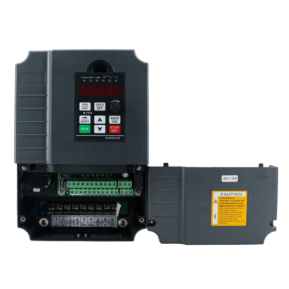 HLTNC Water Cooled Diameter 125 5.5 kW 5500W 380v Woodworking ER25 4 Bearings Round Spindle With 7.5kw Inverter for Cnc