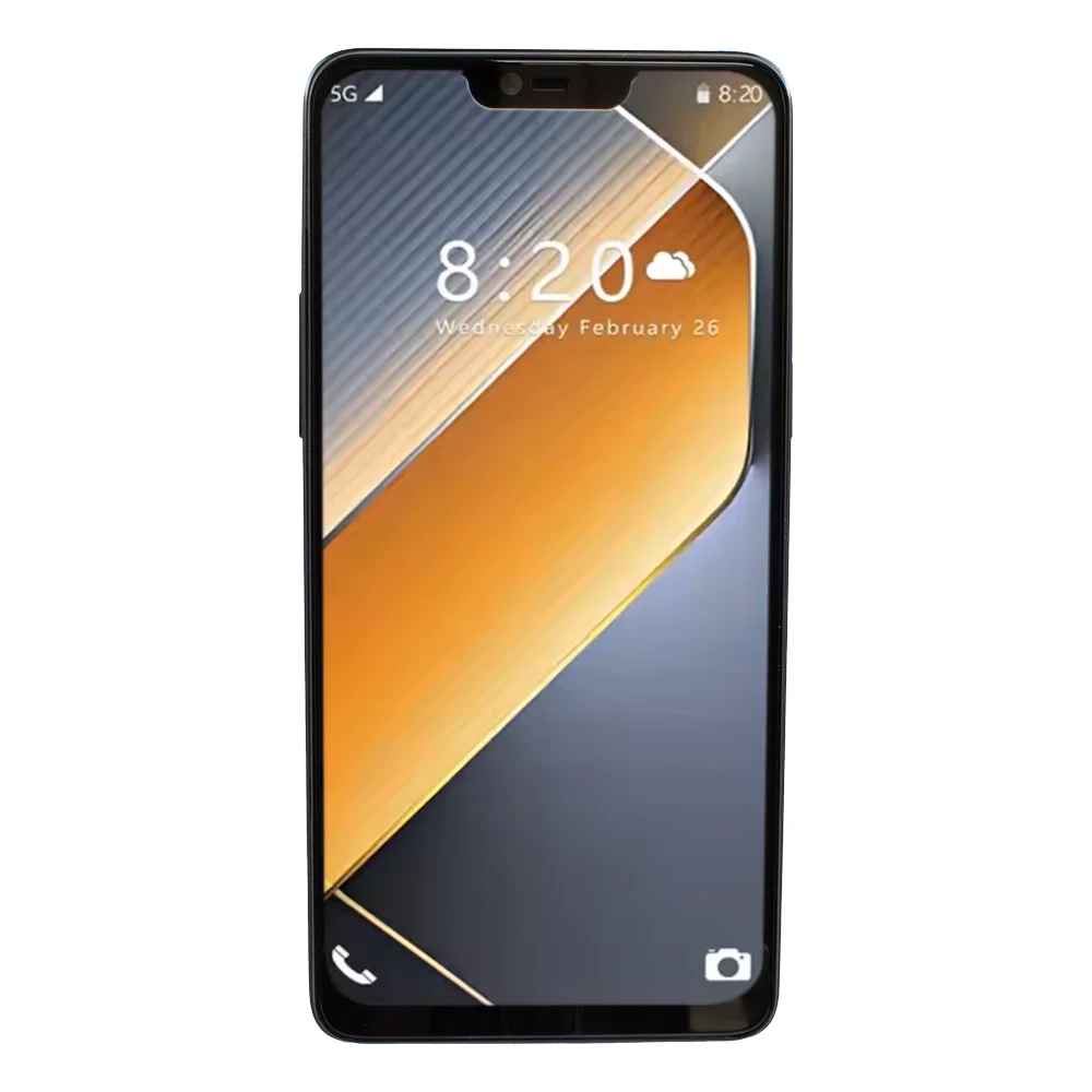 Custom Logo Unlocked Face ID MTK 6771 Octa Core 3G/4G Mobile Phone with 6.3inch HD OLED Screen 128GB ROM Smart Phone